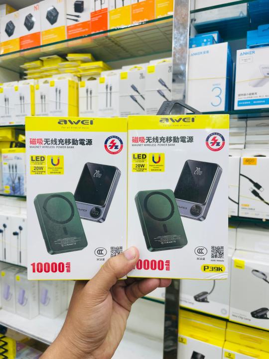 Awei P39K 20W PD 10000mAh Wireless Power Bank