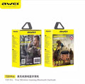 Awei T29 Pro True Wireless Games Earbuds With RGB Charging Case