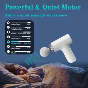 3 Head Electric Massage gan Vibration Machine – Portable Body Massager with 6 Speed Settings