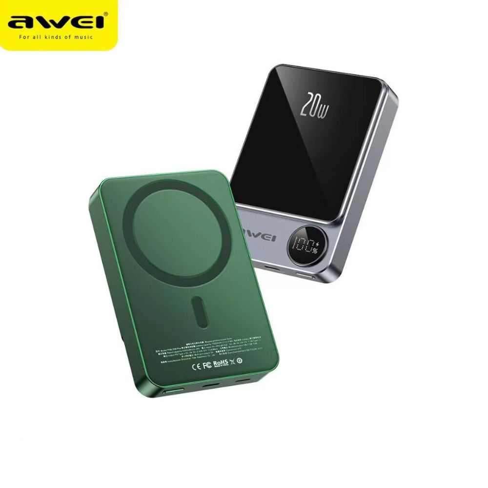 Awei P39K 20W PD 10000mAh Wireless Power Bank