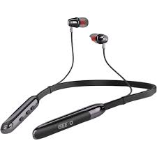 GEEOO BL180 X-Bass Clear Sound Neckband – 120H Playtime, Double Battery, Bluetooth V5.6