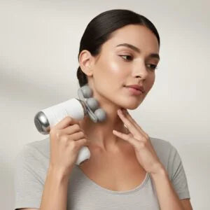 3 Head Electric Massage gan Vibration Machine – Portable Body Massager with 6 Speed Settings