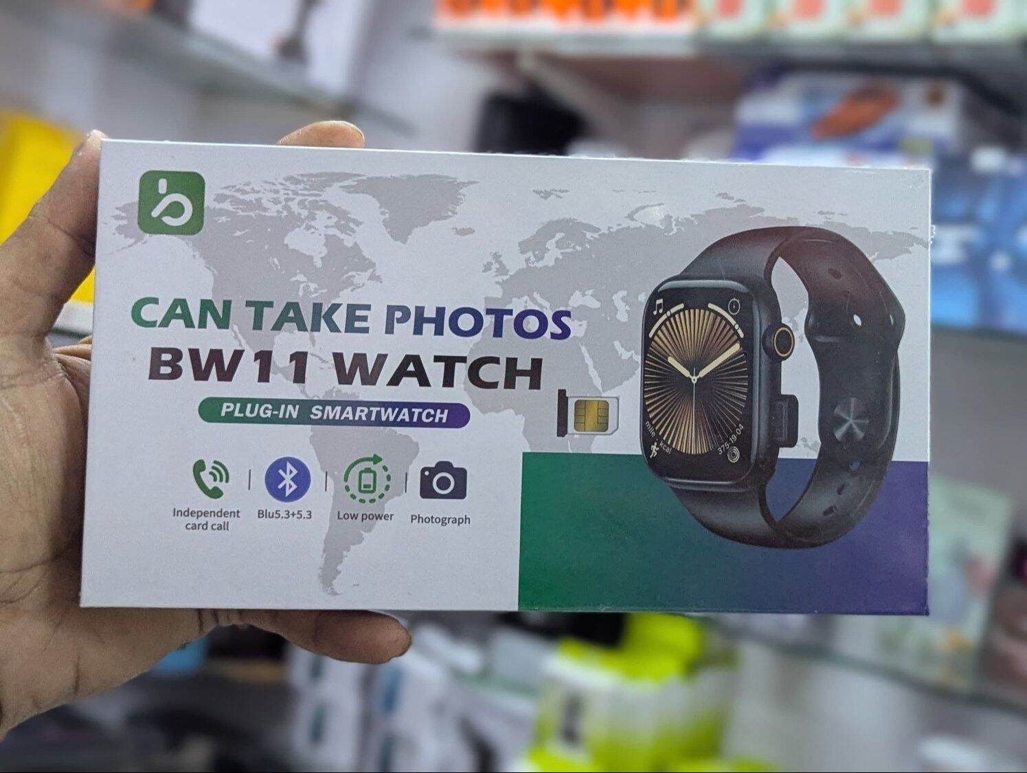 BW11 Smartwatch 4G Direct Sim Calling, Pop Up Camera, Bluetooth Calling, HD Display