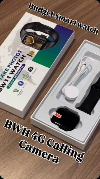 BW11 Smartwatch 4G Direct Sim Calling, Pop Up Camera, Bluetooth Calling, HD Display
