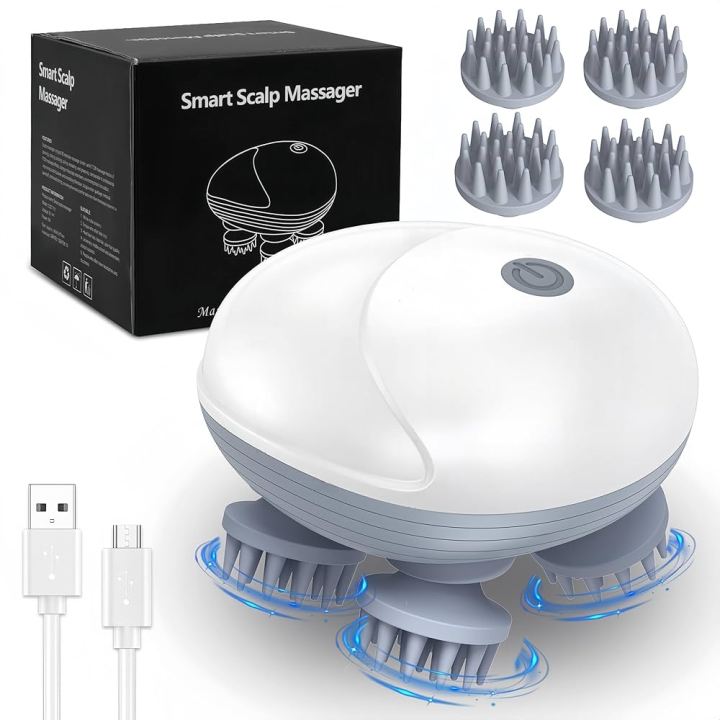 Electric Scalp Massager, Portable Head Massager