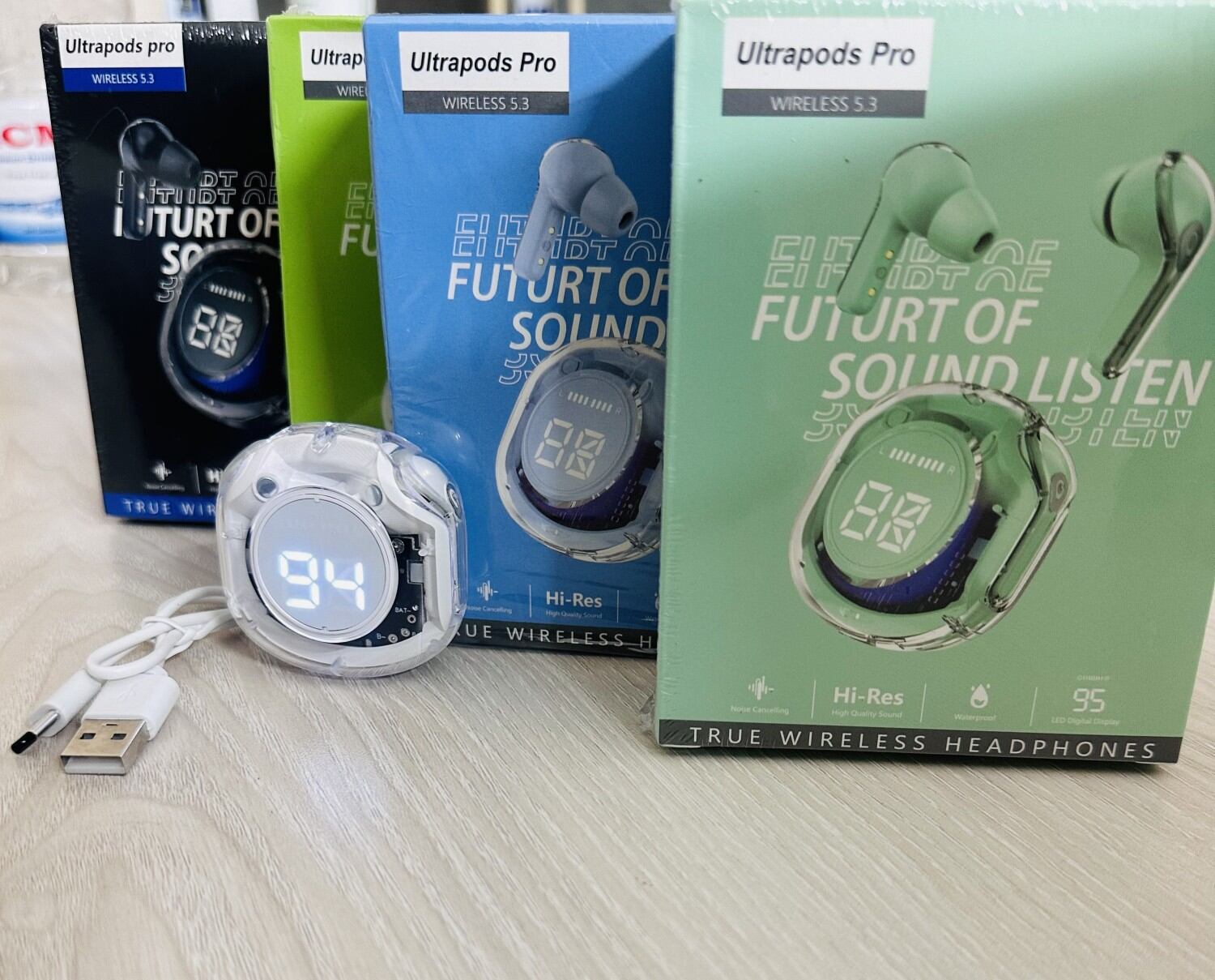 Ultra Pods Pro Wireless Earphones Bluetooth 5.3 Headphones