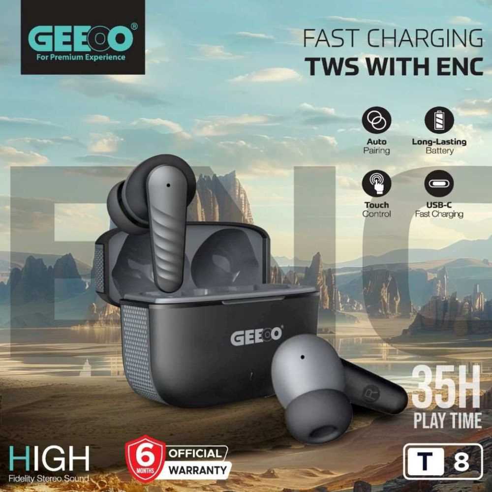 T8 Fast Charging TWS with ENC