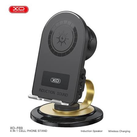Mobile Phone Sensor Speaker Stand with wireless charging