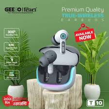 Geeoo T10 Fast Charging TWS with ENC