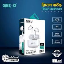 GEEOO TWS T20 Premium Earbuds